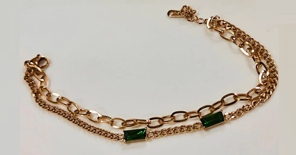 14k Yellow Gold Genuine 3 Carat Emerald & Diamond Bracelet – Exeter Jewelers