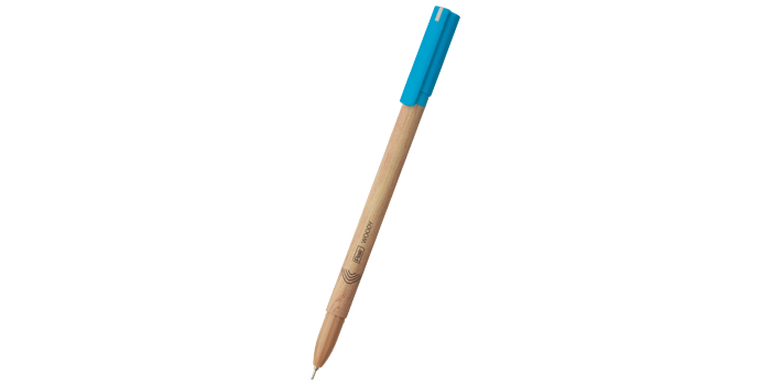 Woody Ball Pen Blue