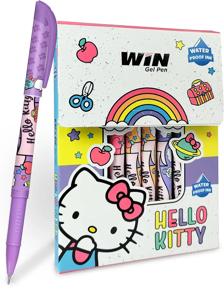 Hello Kitty Gel Pen Detail