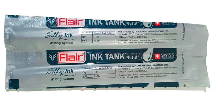 Ink Tank Ball Pen Refill Blue