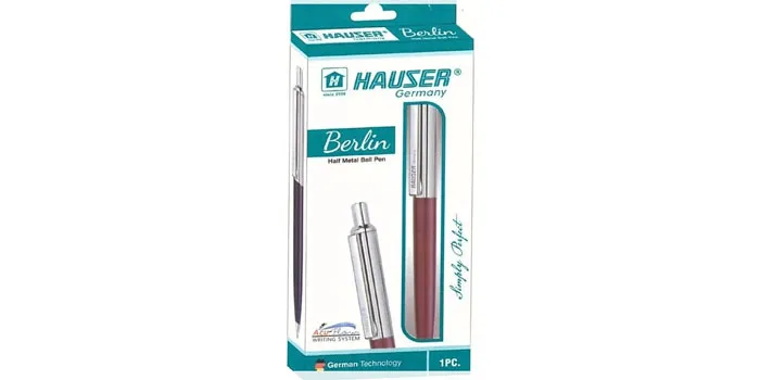 Berlin Half Metal Ball Pen Blue