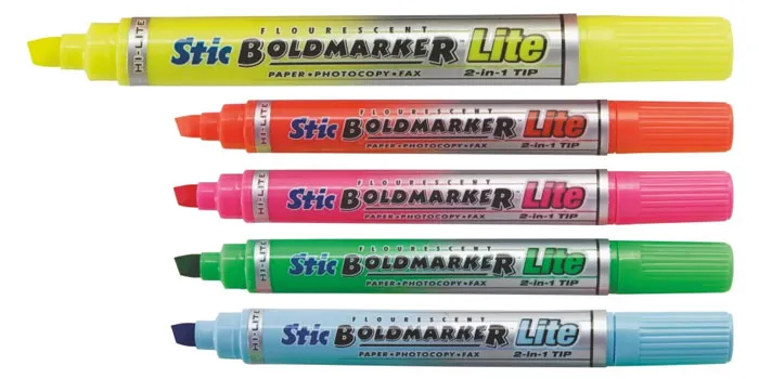 Lite Bm-50 Highlighter Assorted