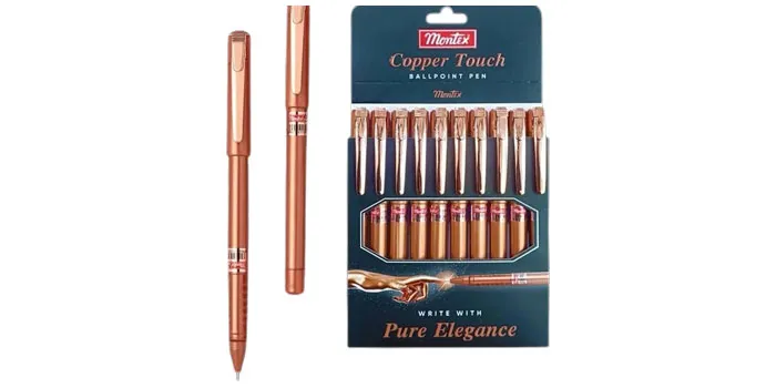 Copper Touch Ball Pen Blue Detail