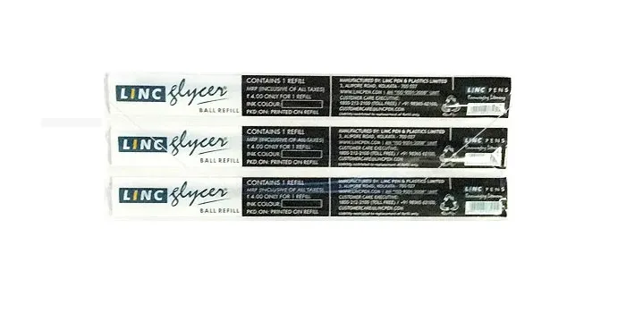 Glycer Ball Pen Black Refill Detail