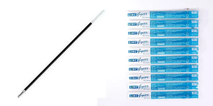 Glycer Ball Pen Blue Refill Detail