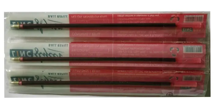 Glycer Ball Pen Red Refill