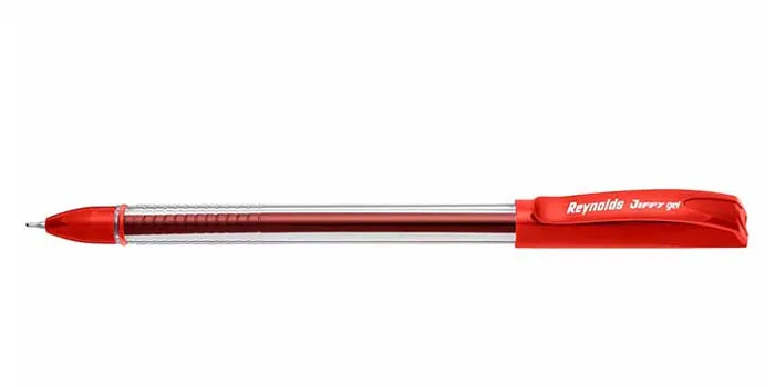 Jiffy Gel Pen Red