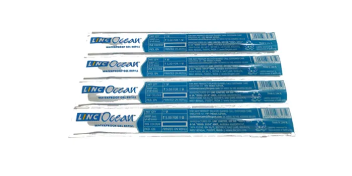 Ocean Gel Pen Refill Blue Detail