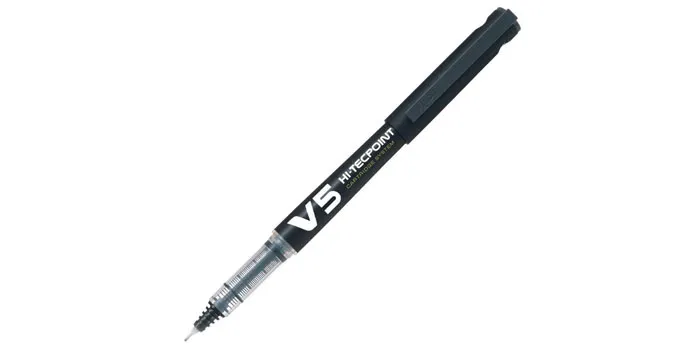 Pilot V5 Cartridge System Black Pen