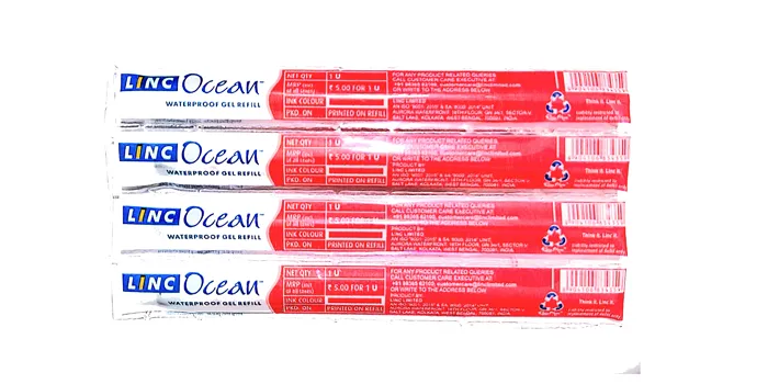 Ocean Gel Pen Refill Red