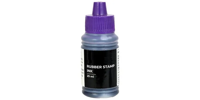 Rubber Stamp Violet Ink (25 ml)