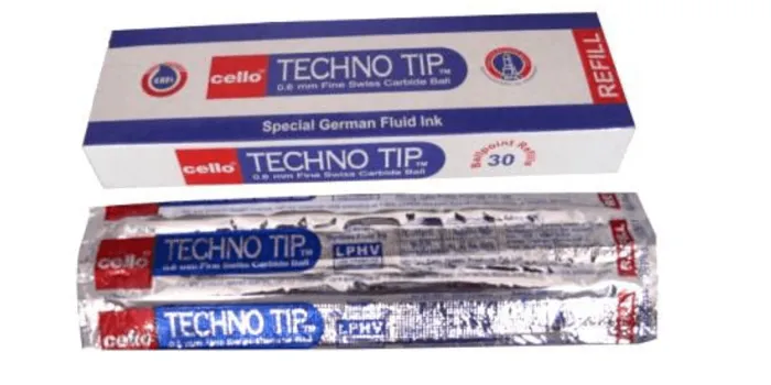 Techno TiP Ball Pen Refill Black